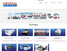 Tablet Screenshot of crystaldigitals.com